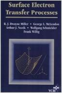 Couverture : Surface electron transfer processes