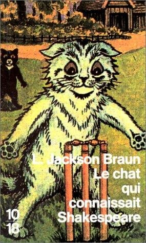 Couverture : Le chat qui connaissait Shakespeare