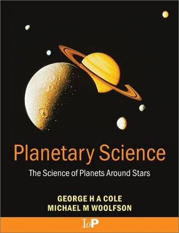 Couverture : Planetary science