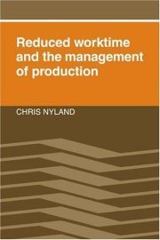 Couverture : Reduced worktime and the management of production