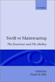 Couverture : Swift vs. Mainwaring