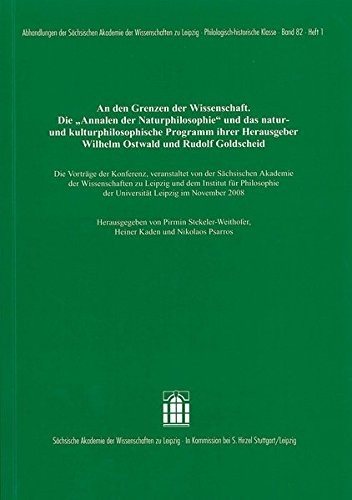 Couverture : An den Grenzen der Wissenschaft