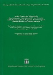 Couverture : An den Grenzen der Wissenschaft