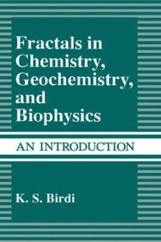Couverture : Fractals in chemistry, geochemistry, and biophysics