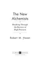 Couverture : The new alchemists