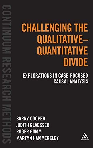 Couverture : Challenging the Qualitative-Quantitative Divide