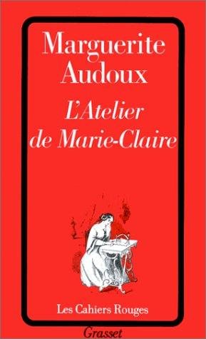 Couverture : L'atelier de Marie-Claire