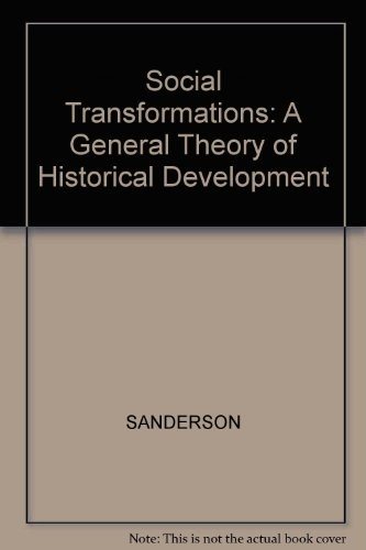 Couverture : Social transformations