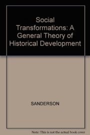 Couverture : Social transformations