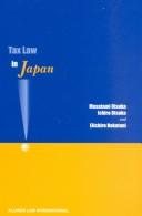 Couverture : Tax law in Japan
