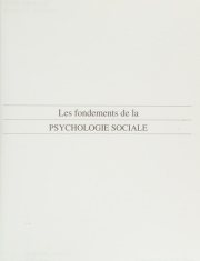 Couverture : Les Fondements de la psychologie sociale
