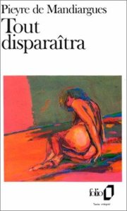 Couverture : Tout disparaîtra