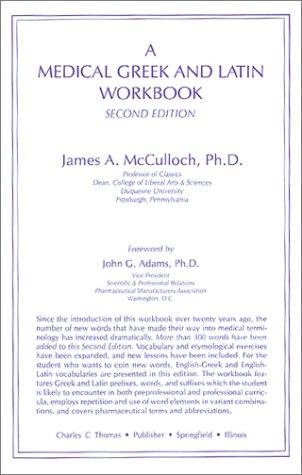 Couverture : A medical Greek and Latin workbook