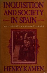 Couverture : Inquisition and Society in Spain