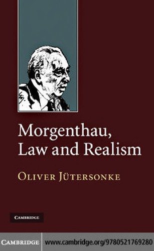Couverture : Morgenthau, law, and realism
