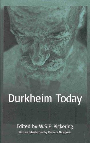 Couverture : Durkheim Today