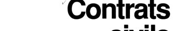 Couverture : Contrats civils et commerciaux