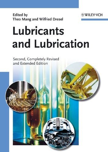 Couverture : Lubricants and lubrication