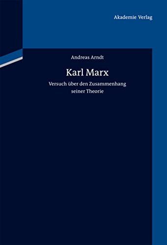 Couverture : Karl Marx