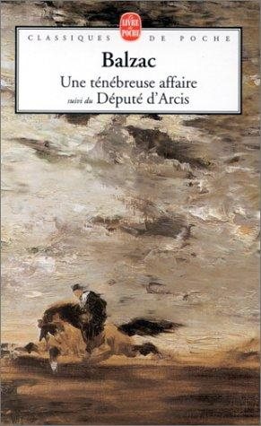 Couverture : Une ténébreuse affaire
