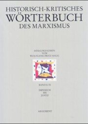 Couverture : Historisch-kritisches Wörterbuch des Marxismus