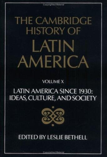 Couverture : The Cambridge History of Latin America