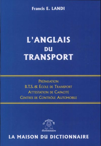 Couverture : L'anglais du transport