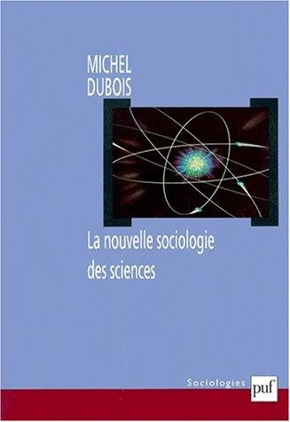 Couverture : La nouvelle sociologie des sciences