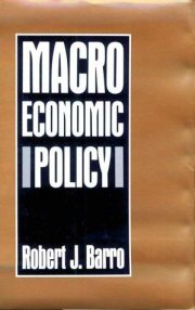 Couverture : Macroeconomic policy