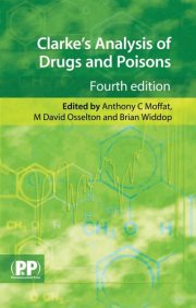 Couverture : Clarke's analysis of drugs and poisons