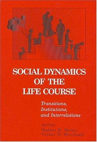 Couverture : Social Dynamics of the Life Course