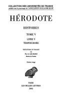 Couverture : Historiae