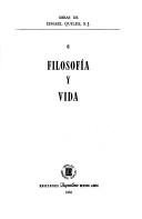 Couverture : Filosofía y vida