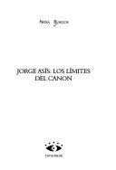 Couverture : Jorge Asís, los límites del canon