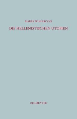 Couverture : Die hellenistischen Utopien