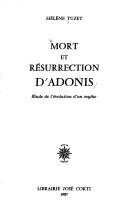 Couverture : Mort et résurrection d'Adonis