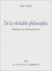Couverture : De la véritable philosophie