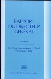 Couverture : Rapport du Directeur général. Annexe
