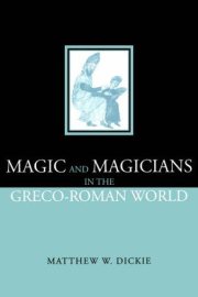 Couverture : Magic and Magicians in the Greco-Roman World