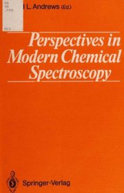 Couverture : Perspectives in modern chemical spectroscopy