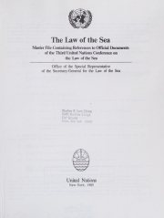 Couverture : The Law of the sea
