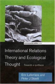 Couverture : International relations theory and ecological thought