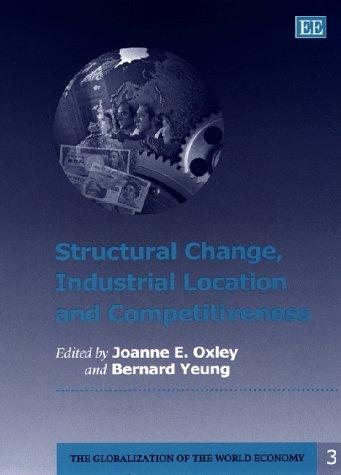 Couverture : Structural change, industrial location and competitiveness