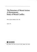 Couverture : The Structure of Moral Action