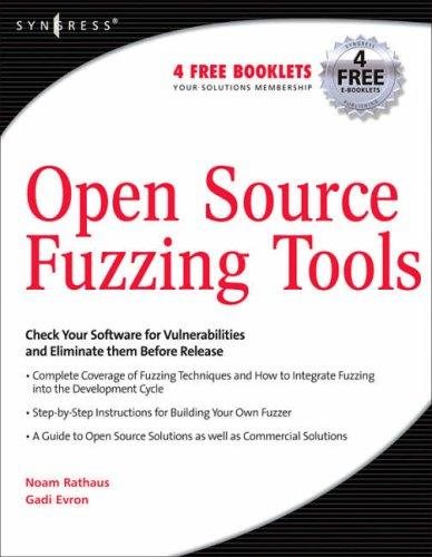 Couverture : Open source fuzzing tools