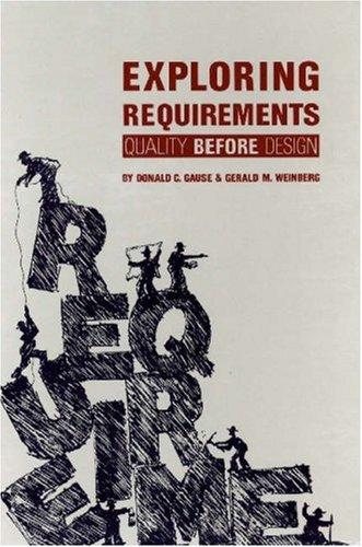Couverture : Exploring requirements