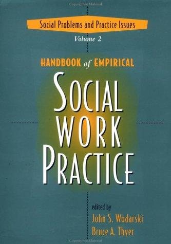 Couverture : Handbook of Empirical Social Work Practice, Social Problems and Practice Issues (Handbook of Empirical Social Work Practice)