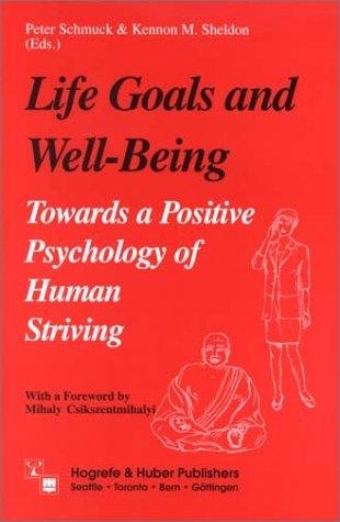 Couverture : Life Goals and Well-Being