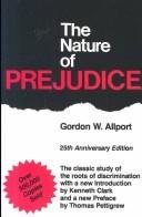 Couverture : The nature of prejudice