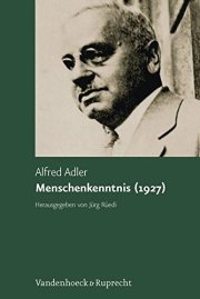 Couverture : Menschenkenntnis (1927) (Alfred Adler Studienausgabe)